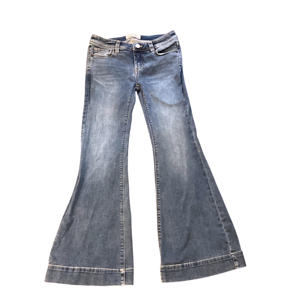 Vintage We the Free People jeans flare bell bottom 26 OB676262 retro Y2K wide